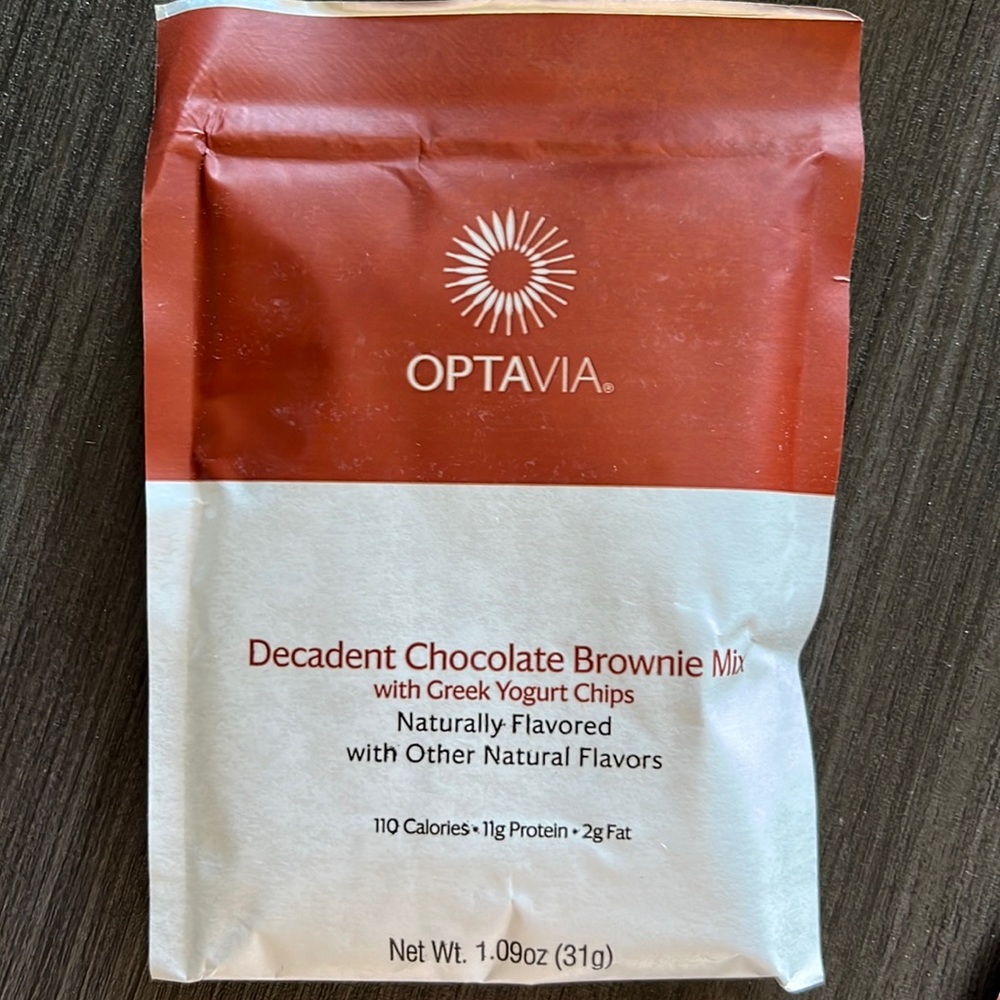 Optavia Decadent chocolate brownie